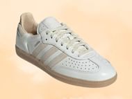 Adidas Samba "Wonder white/Magic Beige" sneakers (Image via Sportskeeda)